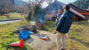 広島市安佐南区　建築設計事務所　かんくう建築デザイン　餅つき１