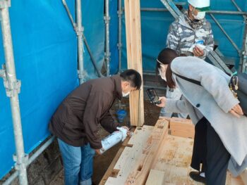 広島市安佐南区　建築設計事務所　かんくう建築デザイン　棟上